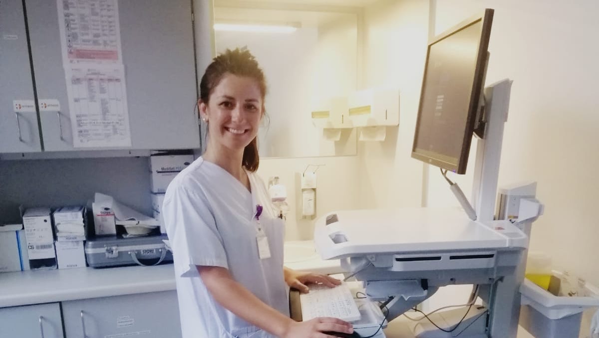 Jessica ist unsere dritte italienische Krankenpflegerin, die sich mutig entschlossen hat, ihren Traum zu verwirklichen, als in Italien alles wegen des Corona-Virus noch stillstand.